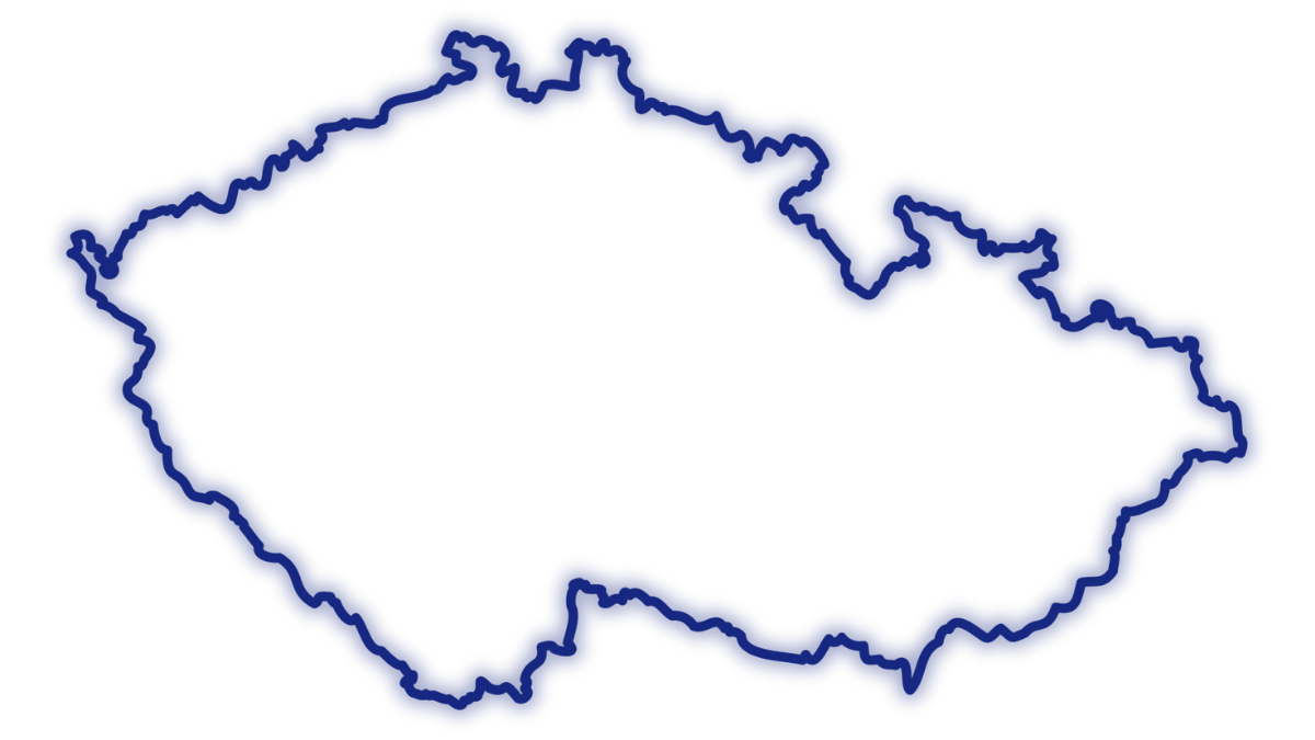 Mapa ČR